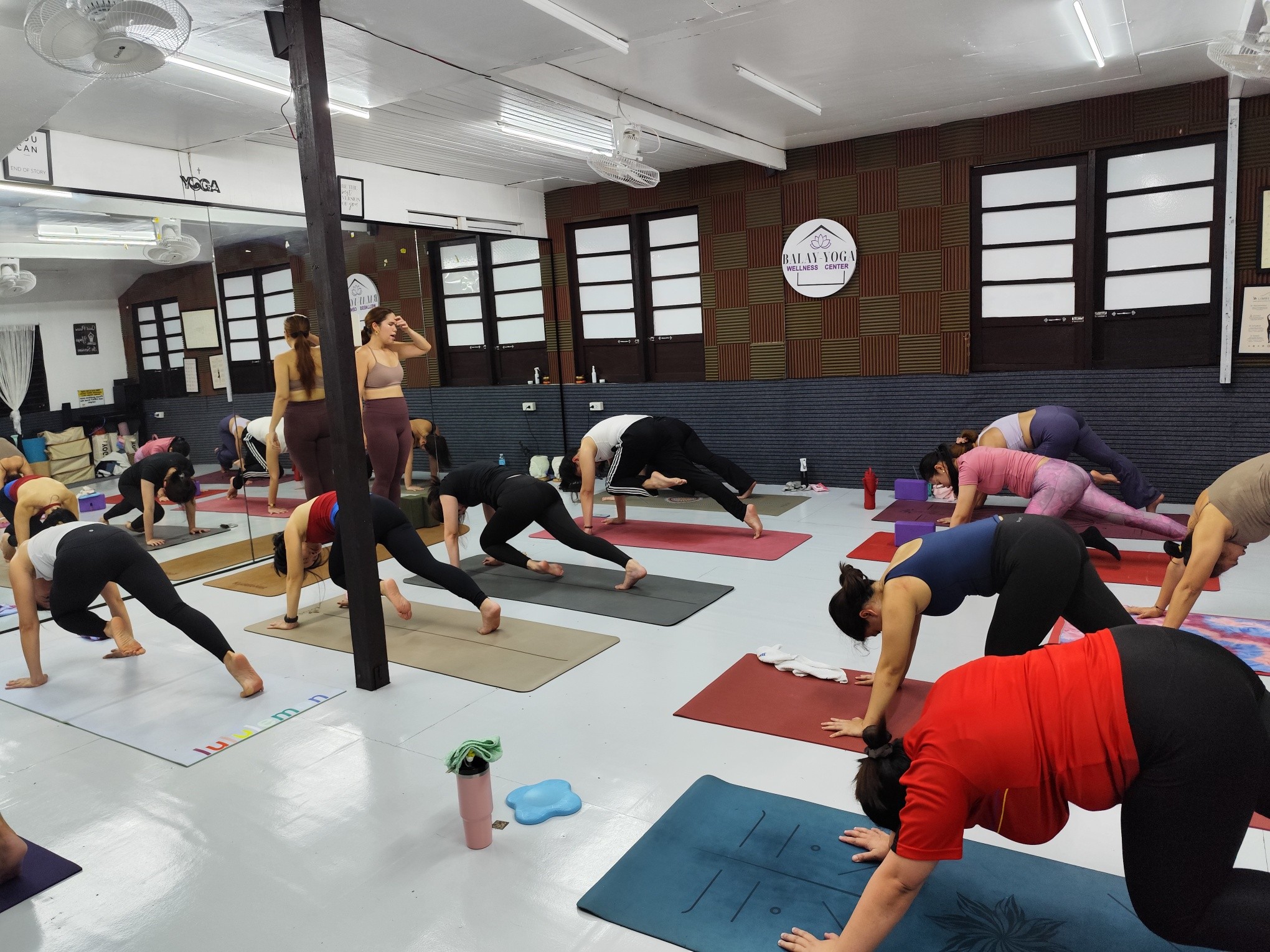 Hatha Yoga class at Balay-Yoga