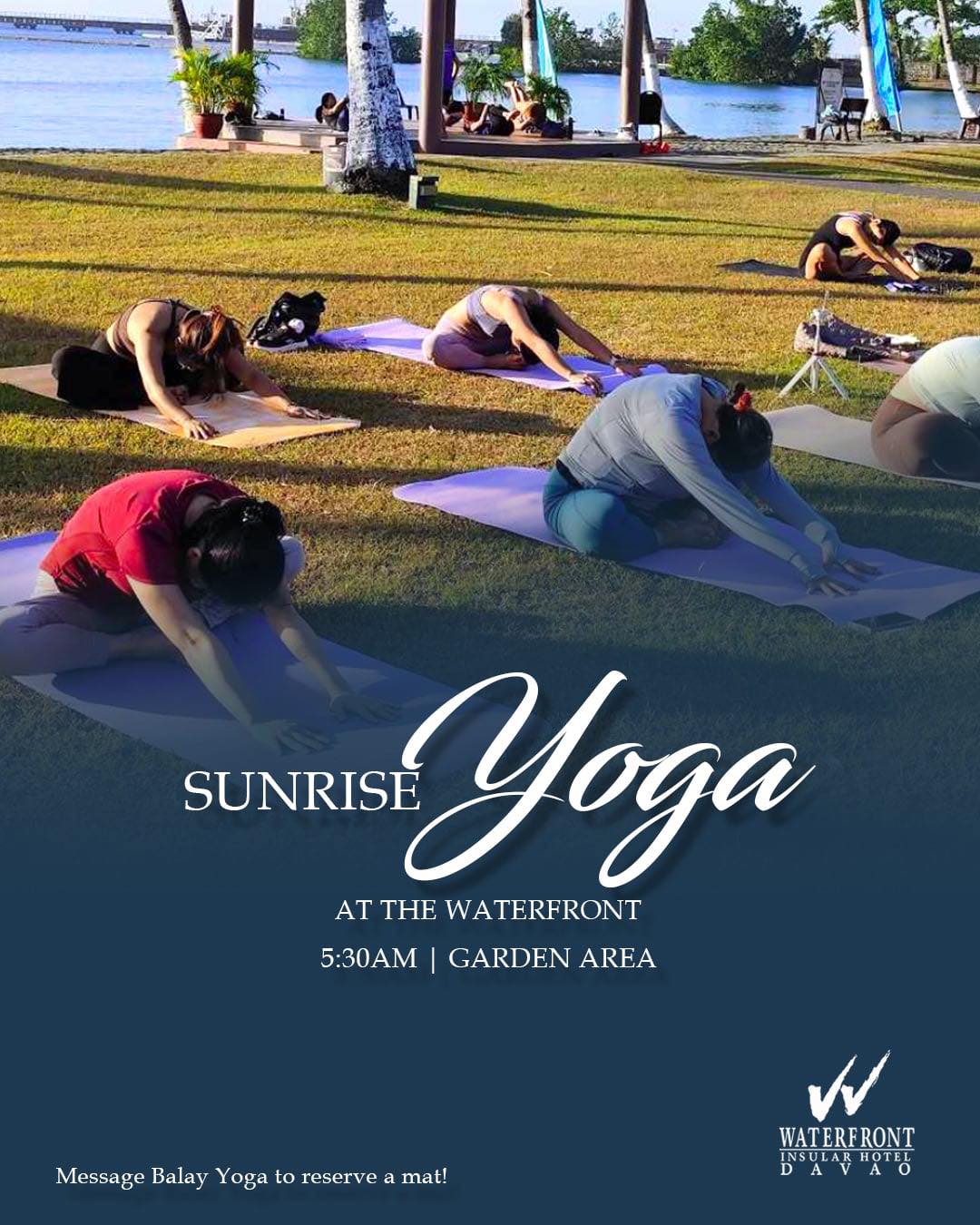 Sunrise Yoga at Waterfront